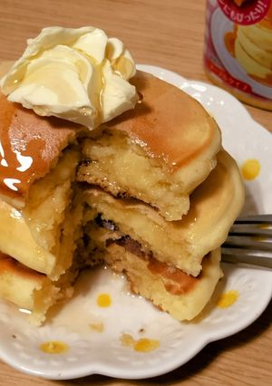 ふわふわホットケーキ-レシピのメイン写真