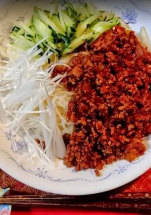 ハグハグ♡はふはふ♡ジャージャー麺-レシピのメイン写真