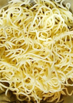 焼きそばの麺のほぐし方 グランシェフ「保温」使用-レシピのメイン写真