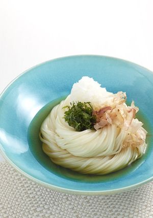 弾力もちもち!瑞々しい手延べむぎくらの麺-レシピのメイン写真