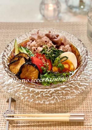 栄養バランス完璧な具沢山ぶっかけそうめん-レシピのメイン写真