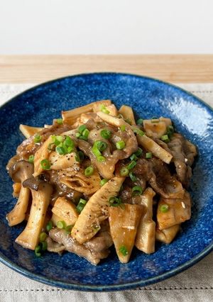 豚肉とたけのこの中華オイスター炒め-レシピのメイン写真