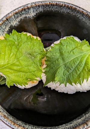しそ味噌、しそ昆布おにぎり-レシピのメイン写真