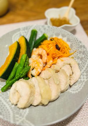 漬けてほったらかし♪簡単サラダチキン-レシピのメイン写真