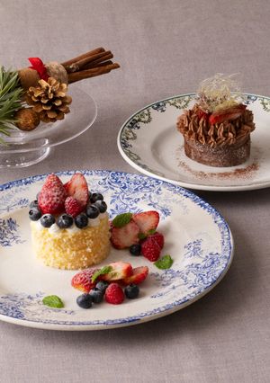 クリスマスデザートプレート-レシピのメイン写真