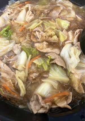 野菜たっぷり豚肉とはるさめ煮-レシピのメイン写真