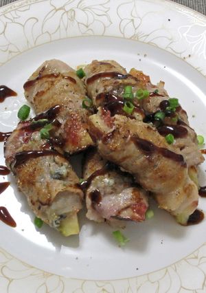 いちじくとブルーチーズの肉巻き-レシピのメイン写真