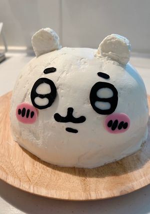 米粉のスポンジで🐾ちいかわケーキ-レシピのメイン写真