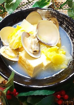 はまぐりと厚揚げのだし煮-レシピのメイン写真