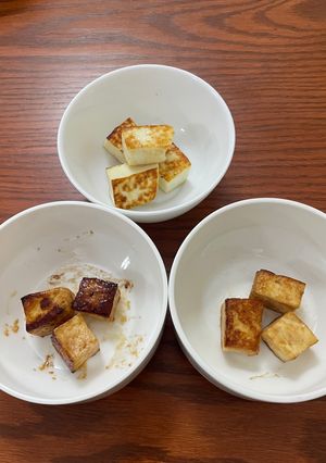 パニールの塩焼き、醤油焼き、砂糖醤油焼き-レシピのメイン写真