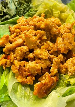 麻婆レタス-レシピのメイン写真