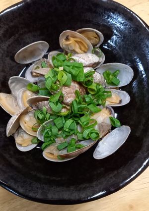 アサリの酒蒸し-レシピのメイン写真
