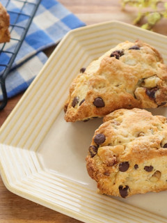 HMで簡単♡チョコとくるみのスコーン-レシピのメイン写真