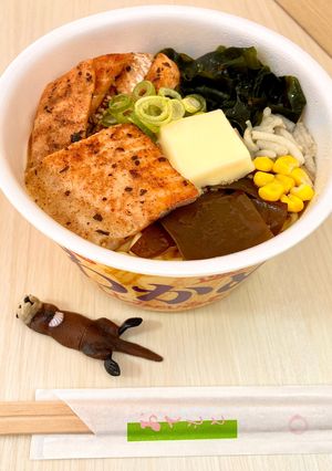 気になるカップ麺…わかめラーメン網走篇-レシピのメイン写真