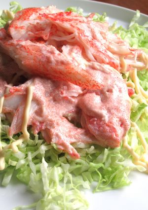 【 かにかまとキャベツの明太マヨサラダ〗-レシピのメイン写真