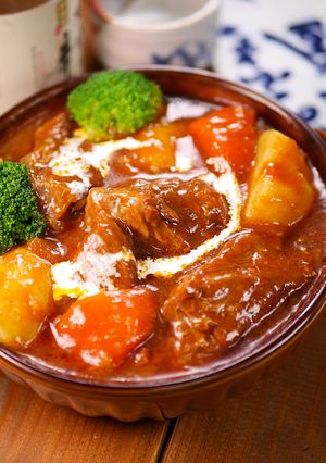 金の洋食屋さんシリーズ②ビーフシチュー💝-レシピのメイン写真