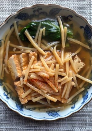厚揚げと竹の子のあんかけ-レシピのメイン写真