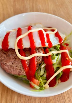 簡単！家族大絶賛のロコモコ丼-レシピのメイン写真