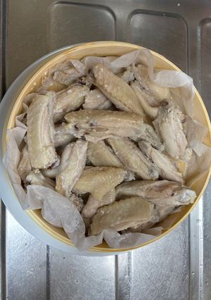 手羽中のせいろ蒸し-レシピのメイン写真