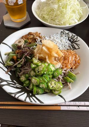 夏バテ、リセット飯に　さっぱり！なめこおろしそば-レシピのメイン写真