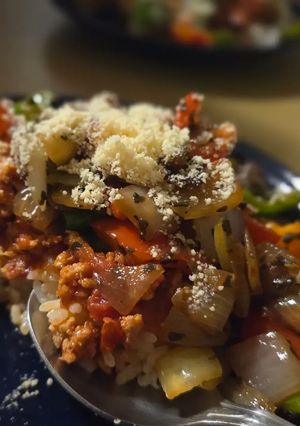 ミートトマトライス-レシピのメイン写真
