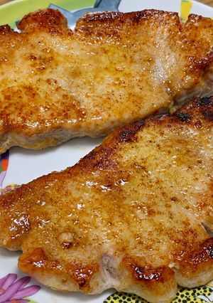 豚ロースのカレー粉焼き（ポークソテー）-レシピのメイン写真