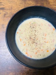 豆乳ホタテチャウダー-レシピのメイン写真