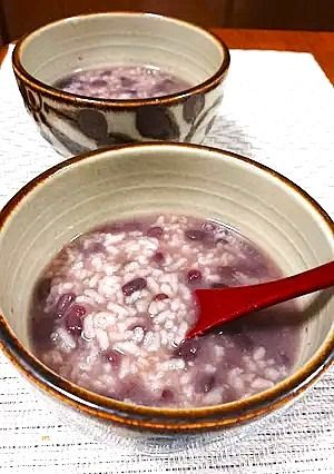 ミコおばちゃんの小正月の小豆がゆ-レシピのメイン写真
