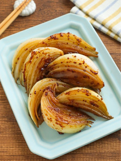 とろあま♡新たまねぎの粒マスタード焼き-レシピのメイン写真