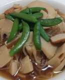 旬のたけのことさつま揚げの煮物