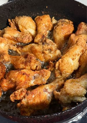 手羽元でフライドチキン-レシピのメイン写真
