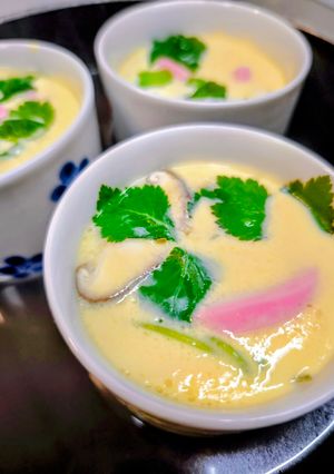 ちゃんと作る豆乳茶碗蒸し-レシピのメイン写真