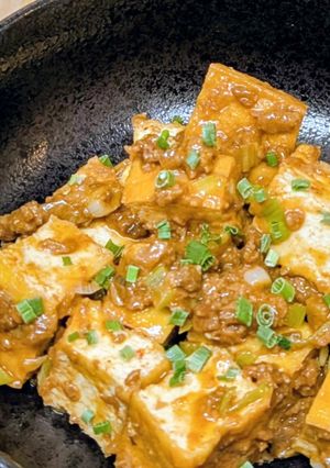 坦々麺の素で厚揚マーボー豆風-レシピのメイン写真