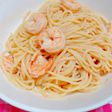 エビとタラコ濃厚クリームパスタ