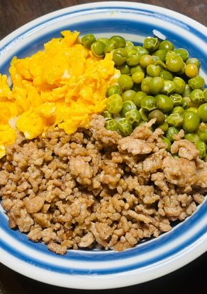 三色丼-レシピのメイン写真