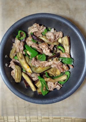 なすとピーマンの中華風炒め-レシピのメイン写真