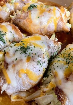 キャベツの豚バラ巻き-レシピのメイン写真