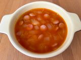 ケチャップで作るミネストローネ風！