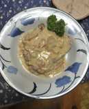 チキンソテーのサワークリーム煮