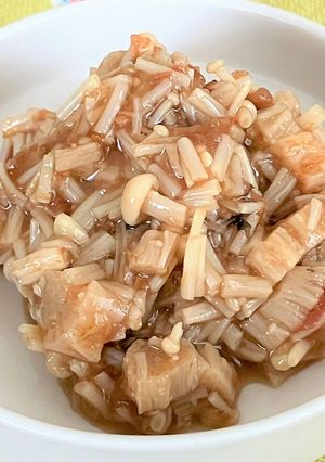電子レンジなめたけ（ワサビ風味）-レシピのメイン写真
