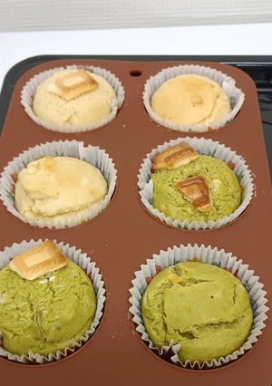バター少なめ！ふわふわカップケーキ-レシピのメイン写真