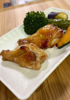 簡単手羽元ローストチキン♪クリスマスにも-レシピのメイン写真