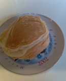 リンゴジュースで作るパンケーキ