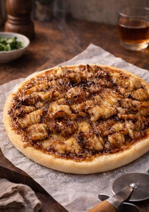 グルテンフリー照り焼きピザ-レシピのメイン写真