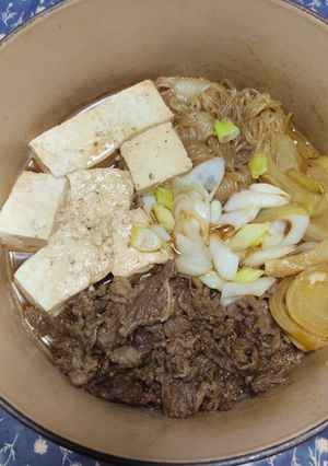 すき焼き風肉どうふ-レシピのメイン写真