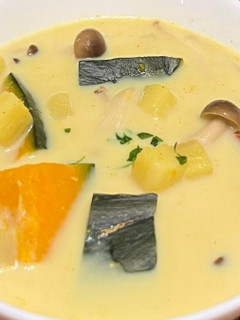 ごろっと野菜の豆乳カレースープ-レシピのメイン写真