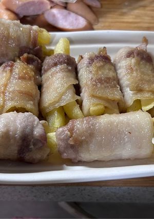 豚バラとじゃがいもの肉巻き-レシピのメイン写真