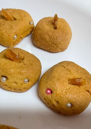 ハロウィンボール(かぼちゃスノーボール)-レシピのメイン写真