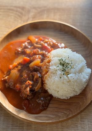 中華麹で⭐︎我が家のハヤシライスソース-レシピのメイン写真