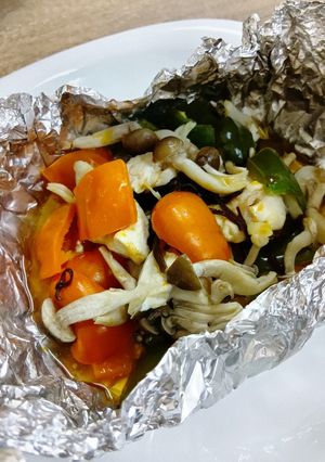 鶏肉の包み焼き【ここから栄養士】-レシピのメイン写真